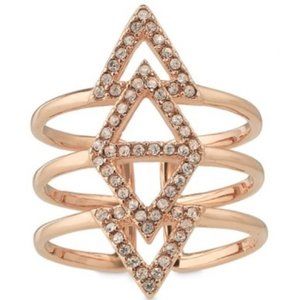 [Stella and Dot] Pave Spear Ring NWOT